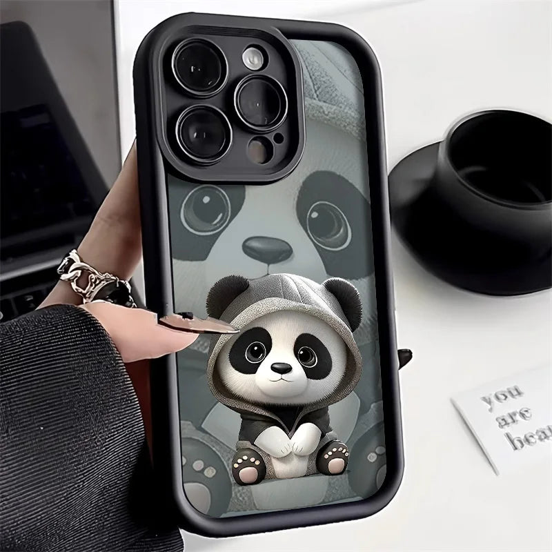 Panda Soft TPU Case For iPhone